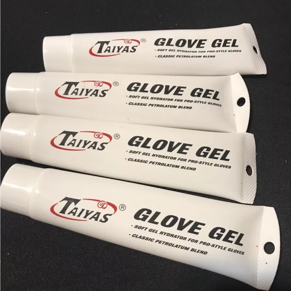 4 Tubes Glove Gel Premium Baseball Softball Mitt Oil Conditioner Taiyas